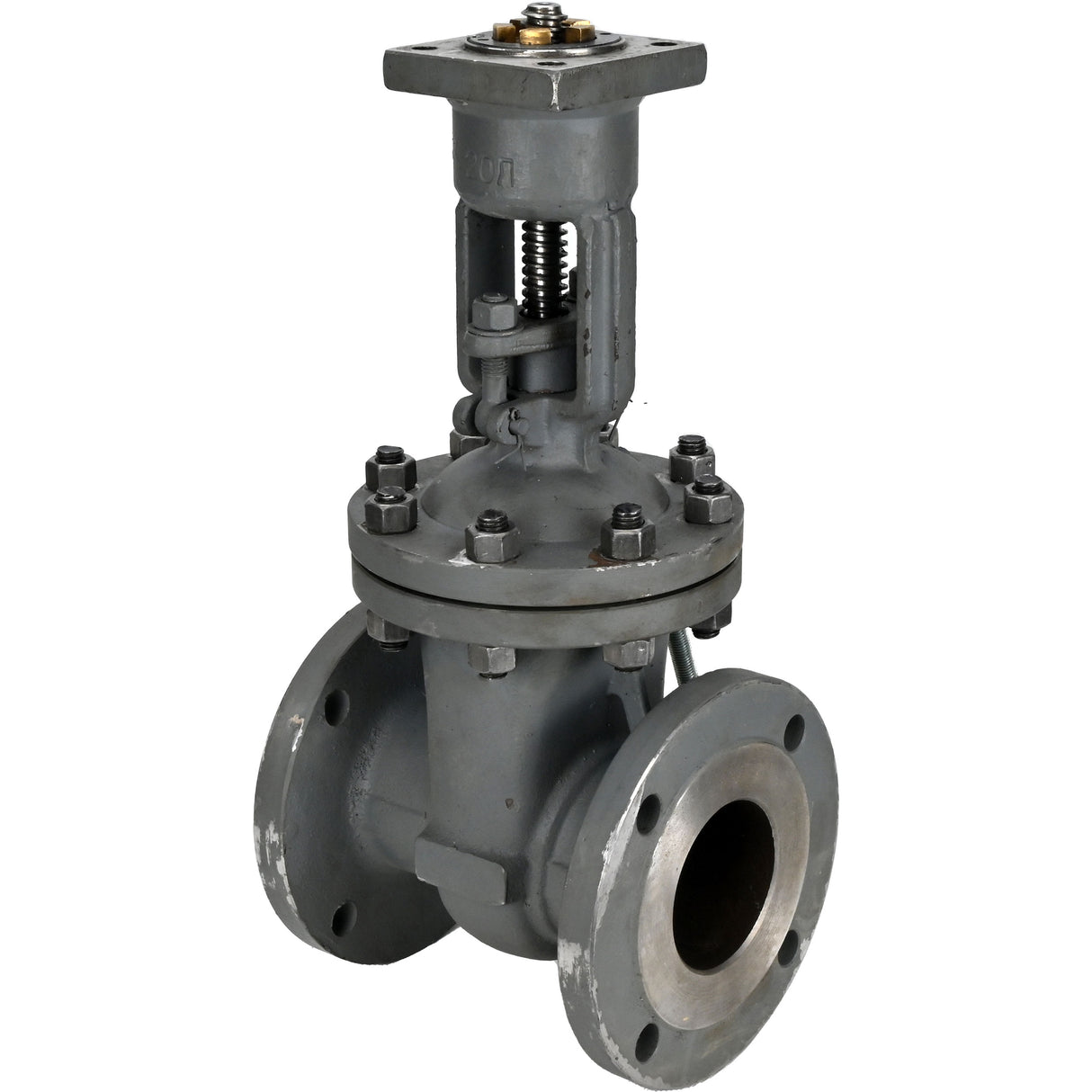 Wedge gate valve Elephant GAIR GVWR3434M-2W-F-OST, body material - carbon steel, wedge material - carbon steel, seal - metal, stem only