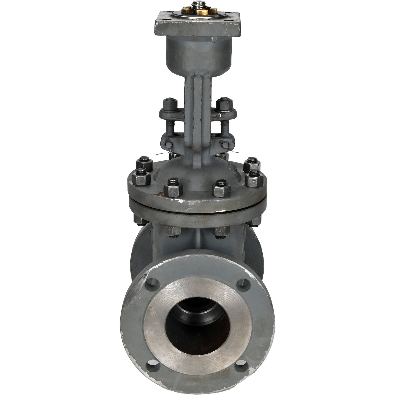 Wedge gate valve Elephant GAIR GVWR3434M-2W-F-OST, body material - carbon steel, wedge material - carbon steel, seal - metal, stem only