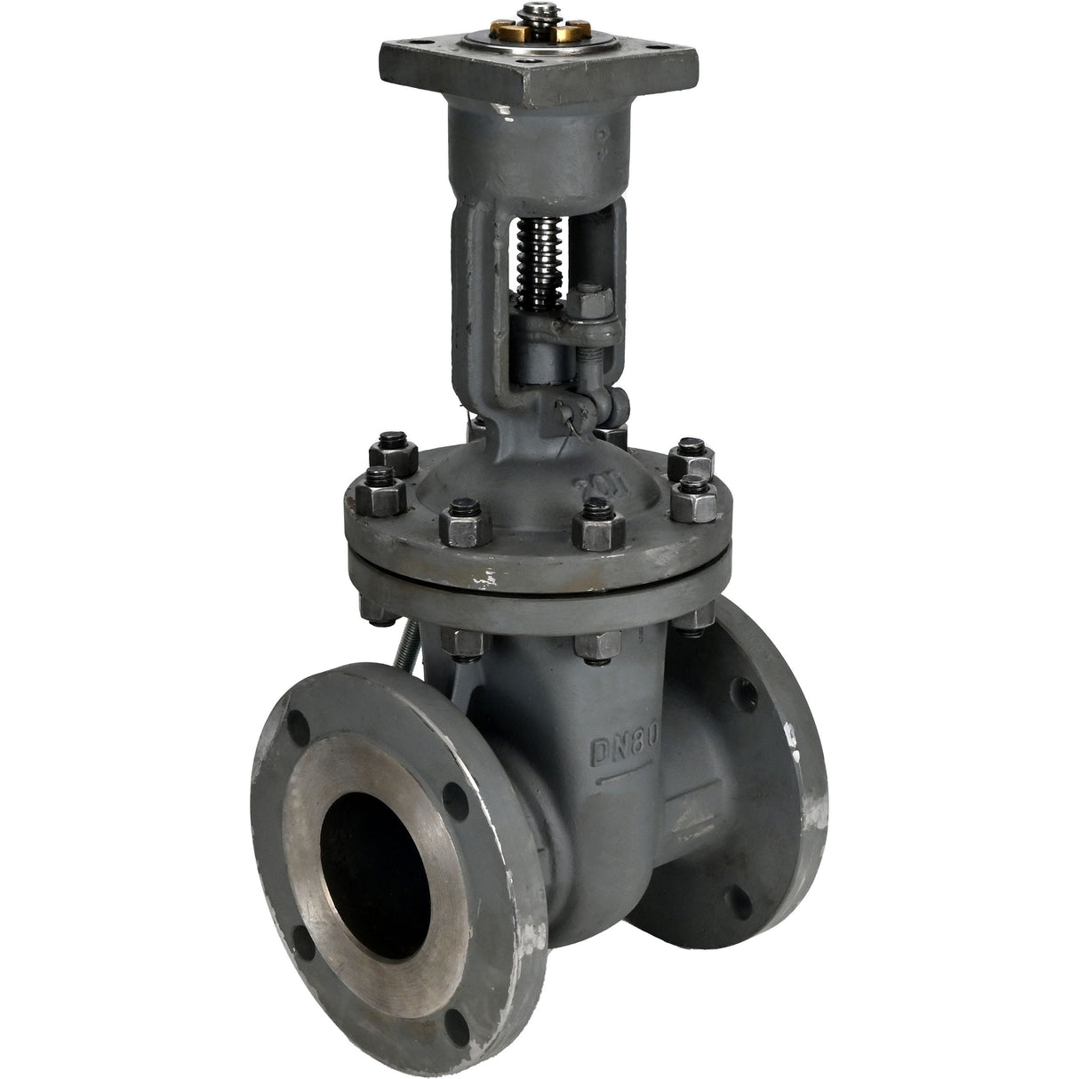 Wedge gate valve Elephant GAIR GVWR3434M-2W-F-OST, body material - carbon steel, wedge material - carbon steel, seal - metal, stem only