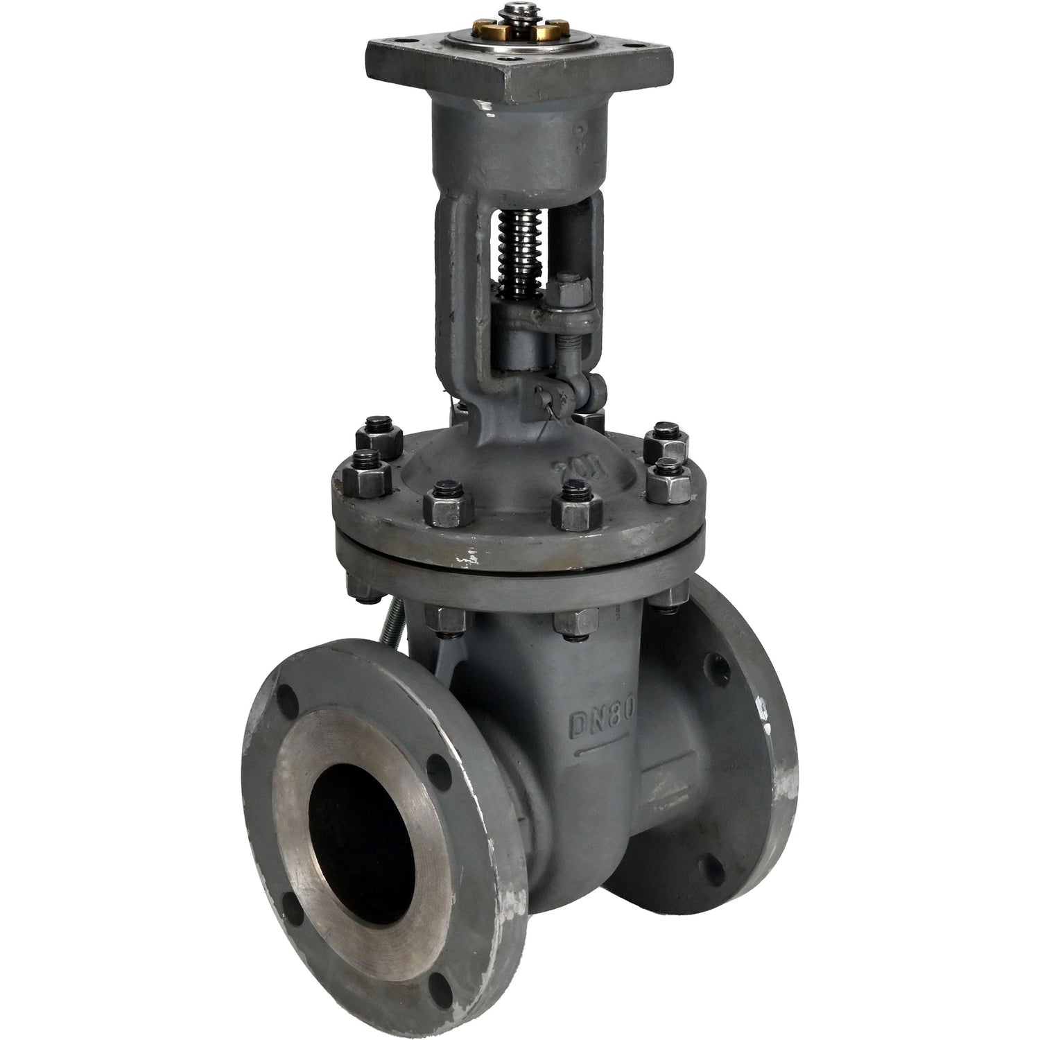 Wedge gate valve Elephant GAIR GVWR3434M-2W-F-OST, body material - carbon steel, wedge material - carbon steel, seal - metal, stem only