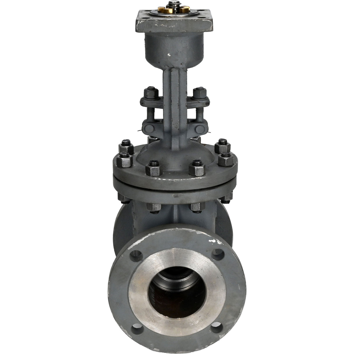 Wedge gate valve Elephant GAIR GVWR3434M-2W-F-OST, body material - carbon steel, wedge material - carbon steel, seal - metal, stem only