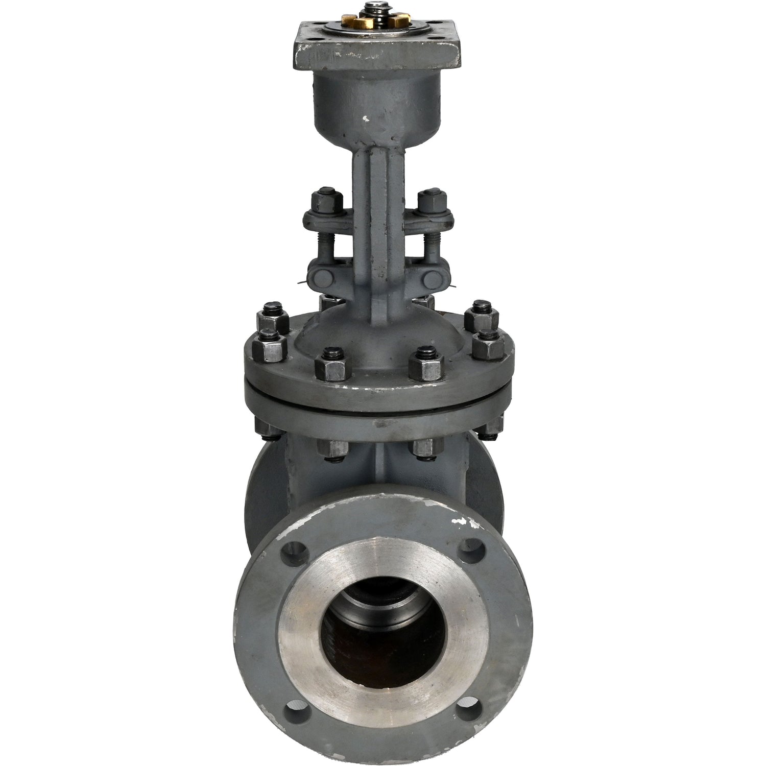 Wedge gate valve Elephant GAIR GVWR3434M-2W-F-OST, body material - carbon steel, wedge material - carbon steel, seal - metal, stem only