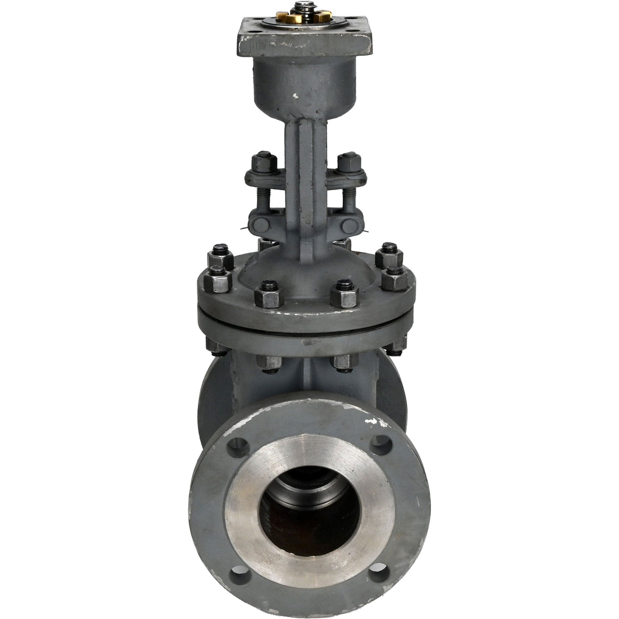 Wedge gate valve Elephant GAIR GVWR3434M-2W-F-OST, body material - carbon steel, wedge material - carbon steel, seal - metal, stem only