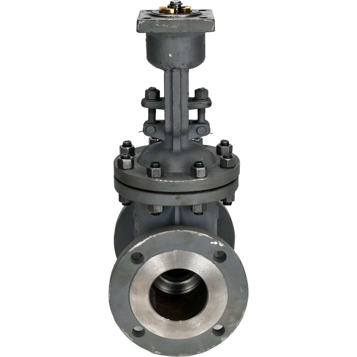 Wedge gate valve Elephant GAIR GVWR3434M-2W-F-OST, body material - carbon steel, wedge material - carbon steel, seal - metal, stem only
