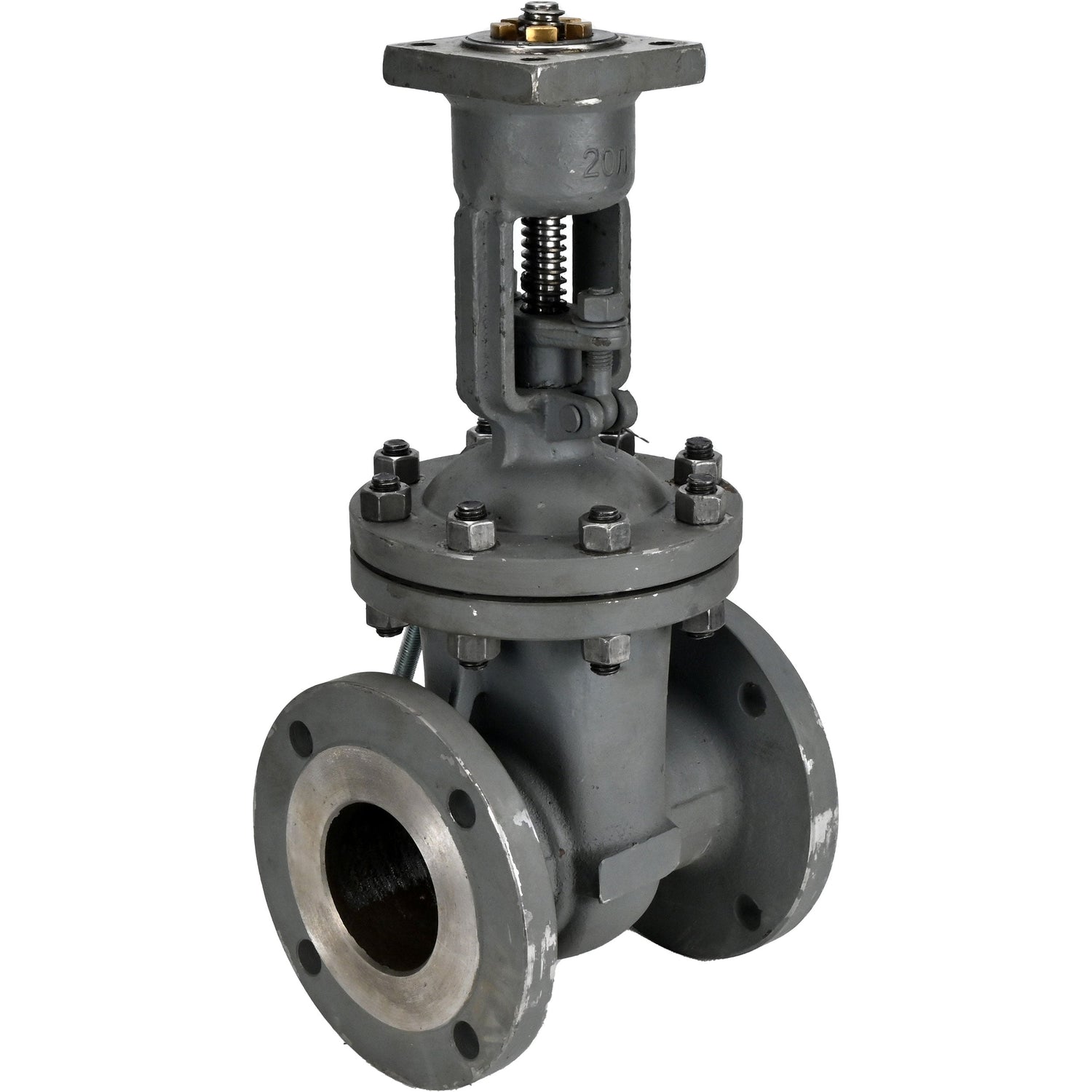 Wedge gate valve Elephant GAIR GVWR3434M-2W-F-OST, body material - carbon steel, wedge material - carbon steel, seal - metal, stem only