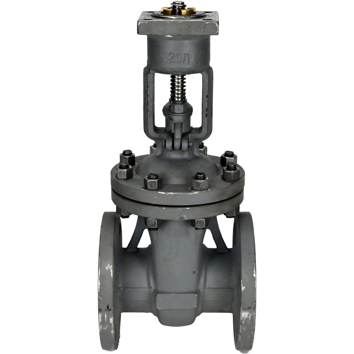 Wedge gate valve Elephant GAIR GVWR3434M-2W-F-OST, body material - carbon steel, wedge material - carbon steel, seal - metal, stem only