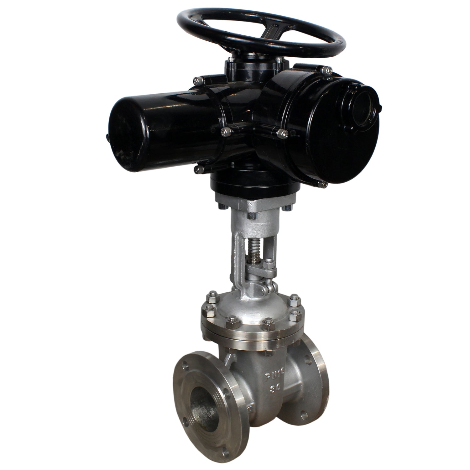 Wedge gate valves Elephant GVWR2434M-2W-F flanged, seal - metal, with OST flanges bare stem with OST flanges bare stem control - electric drive Elephant MT-N-EM-O2-380 -U1