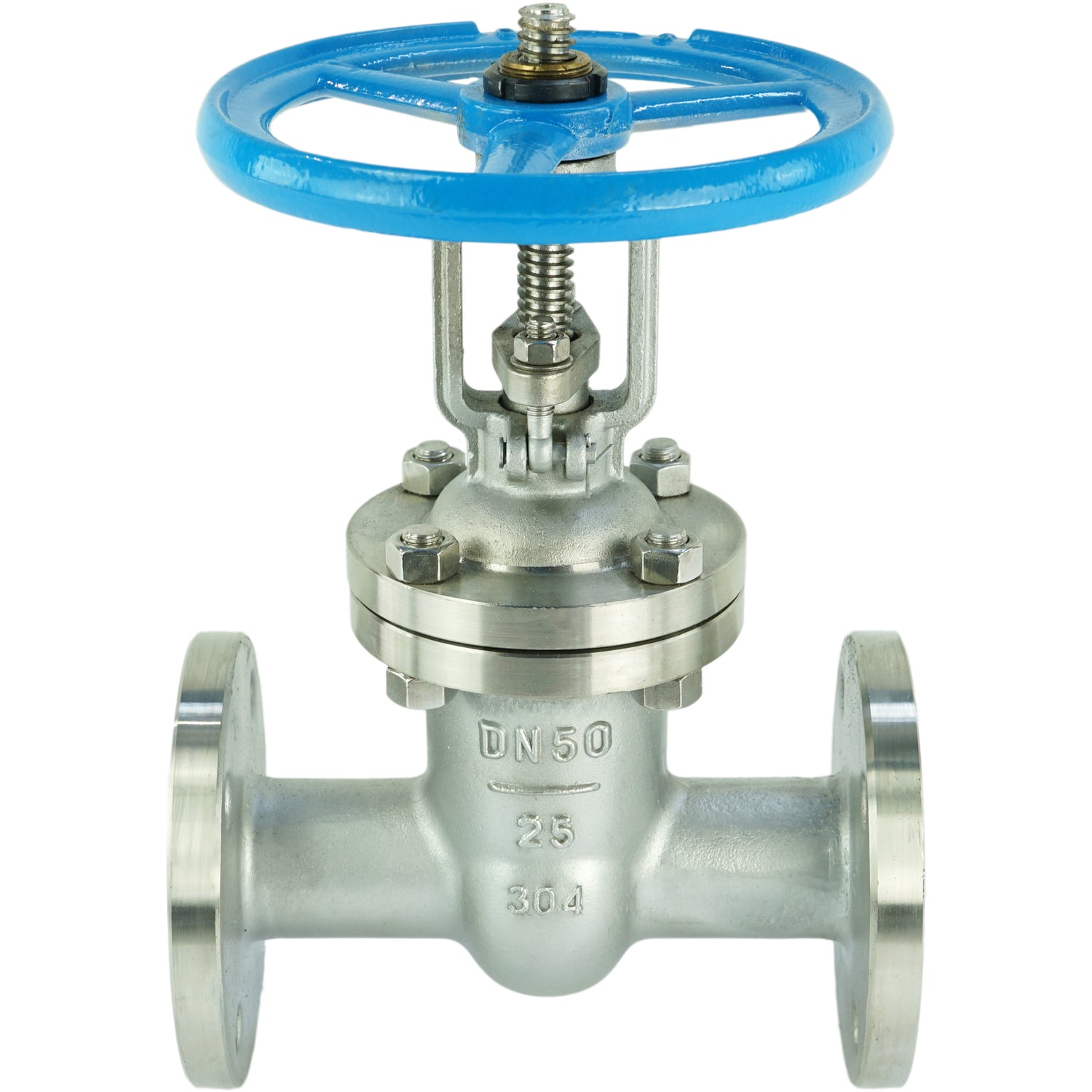 Wedge gate valves Elephant GVWR3131M-2W-F-S flanged, body - stainless steel 304, seal - metal, with GAIR steering wheel