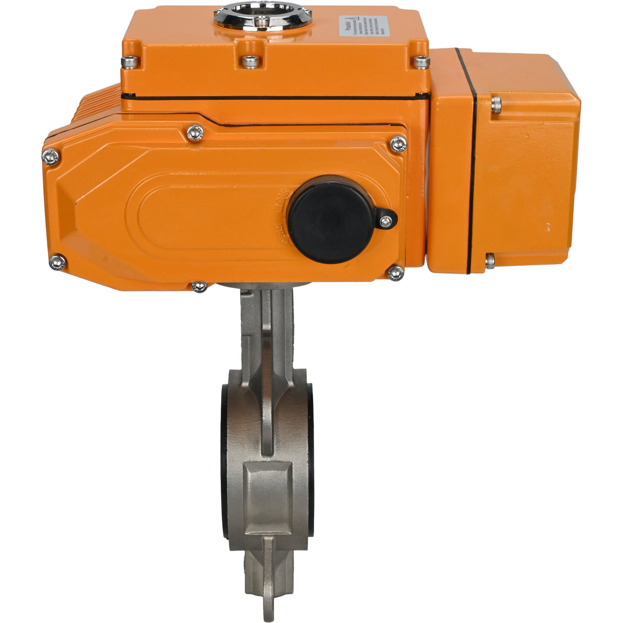 Water Butterfly Valve Elephant 316L-316L-EPDM body material - stainless steel aisi 316l, disk material - stainless steel aisi 316l, seal - EPDM with electric actuator Elephant 220V, feedback sensor and input control signal 0-10V