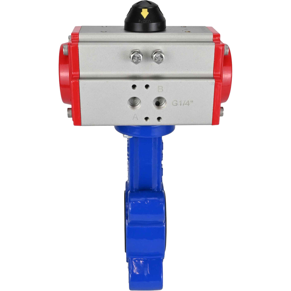 Water Butterfly Valve Elephant WBV1631N-2W-Fb-H, body material - cast iron QT450, disk material - Stainless steel AISI 304, seal - NBR, pneumatic actuator PA-SA with return springs