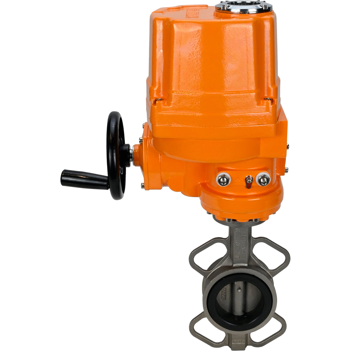 Water Butterfly Valve Elephant 316l-316l-viton-elephant-ex-110/220, body material - stainless steel AISI 316L, disk material - stainless steel AISI 316L, seal - VITON, electric actuator operated