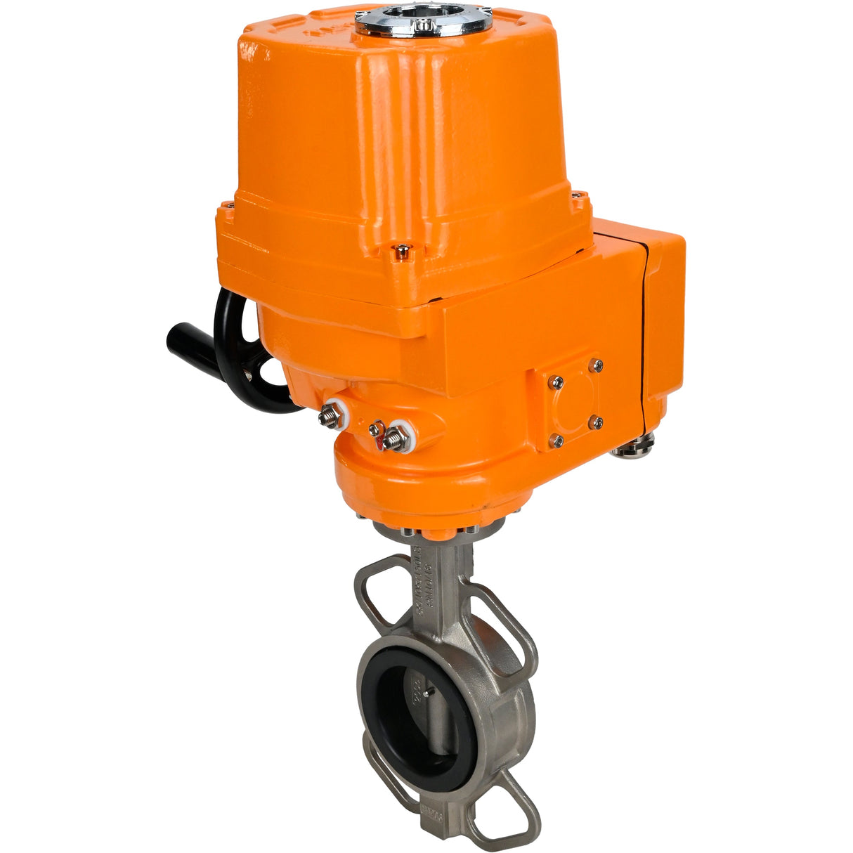 Water Butterfly Valve Elephant 316l-316l-viton-elephant-ex-110/220, body material - stainless steel AISI 316L, disk material - stainless steel AISI 316L, seal - VITON, electric actuator operated