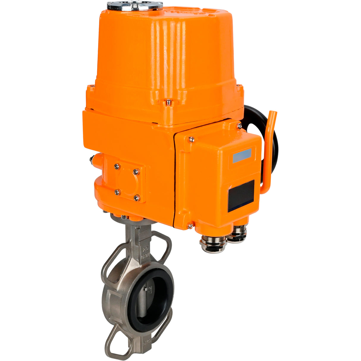 Water Butterfly Valve Elephant 316l-316l-epdm-elephant-ex-110/220, body material - stainless steel AISI 316L, disk material - stainless steel AISI 316L, seal - EPDM, electric actuator operated