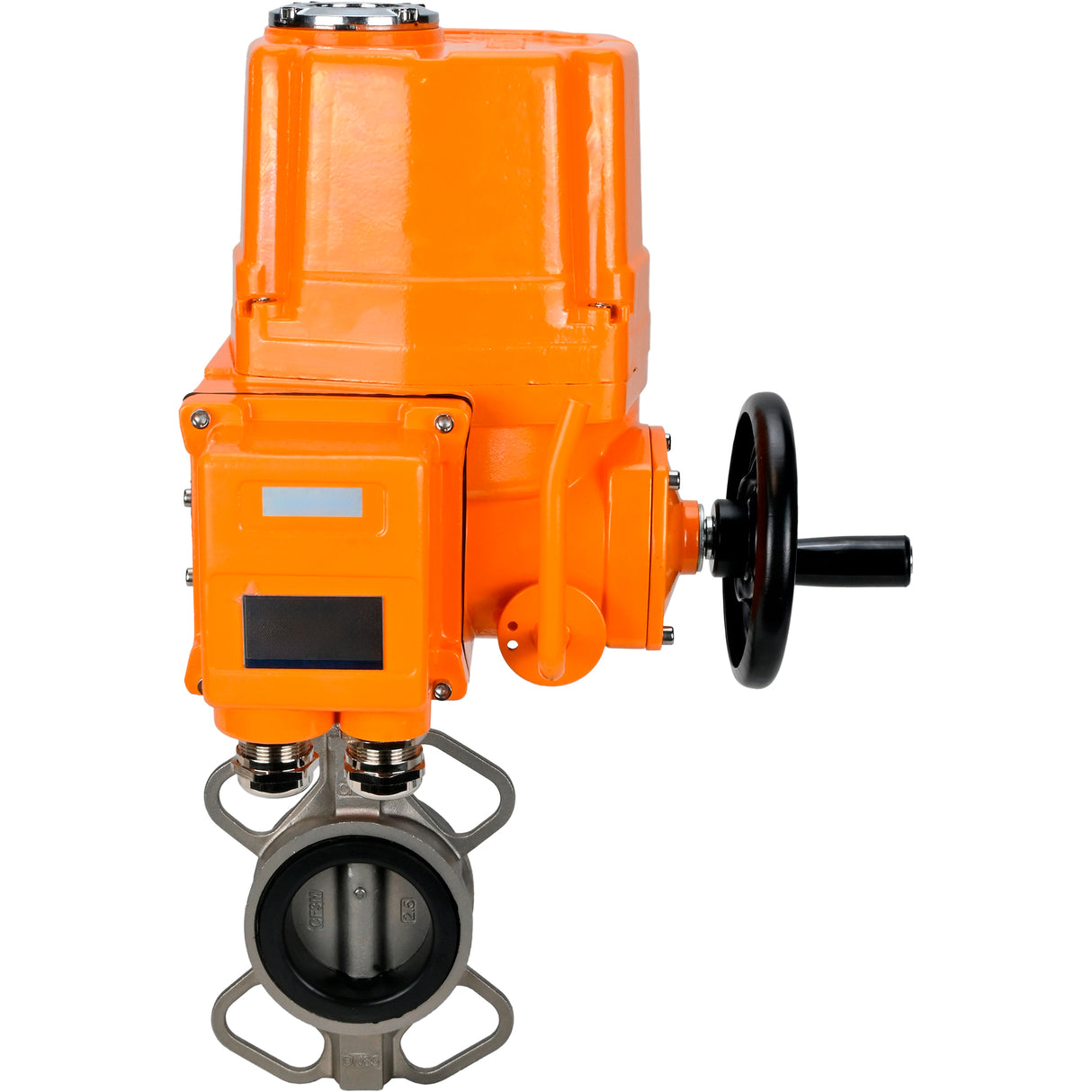 Water Butterfly Valve Elephant 316l-316l-epdm-elephant-ex-110/220, body material - stainless steel AISI 316L, disk material - stainless steel AISI 316L, seal - EPDM, electric actuator operated