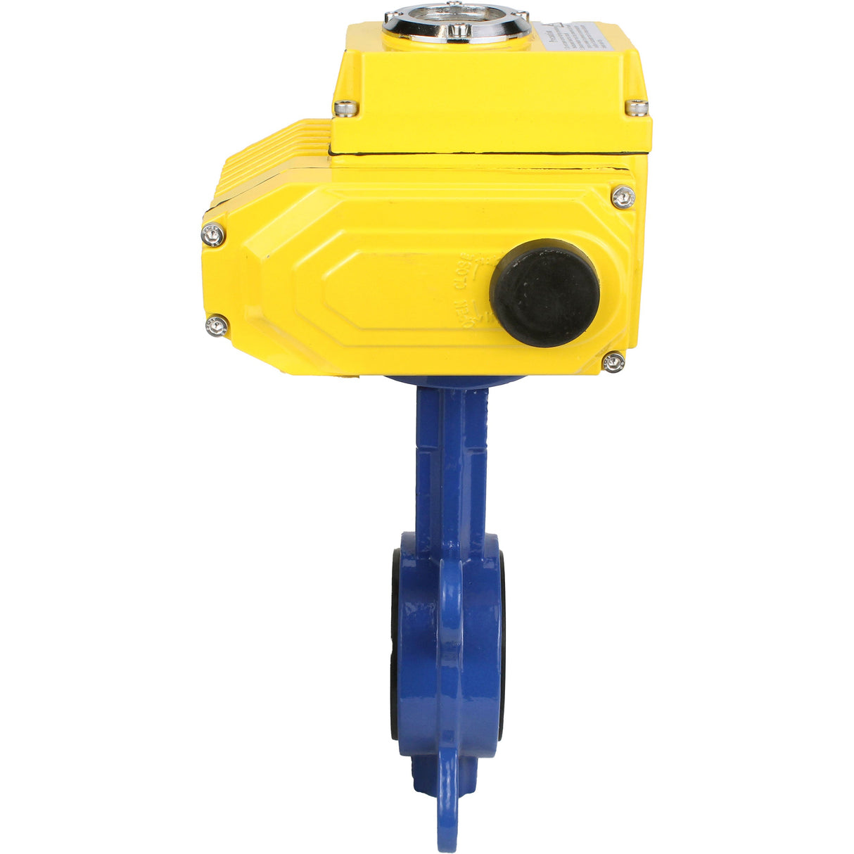 Water Butterfly Valve Elephant ggg50-316l-epdm-elephant-110/220, body material - cast iron GGG50, disk material - stainless steel AISI 316L, seal - EPDM, electric actuator operated