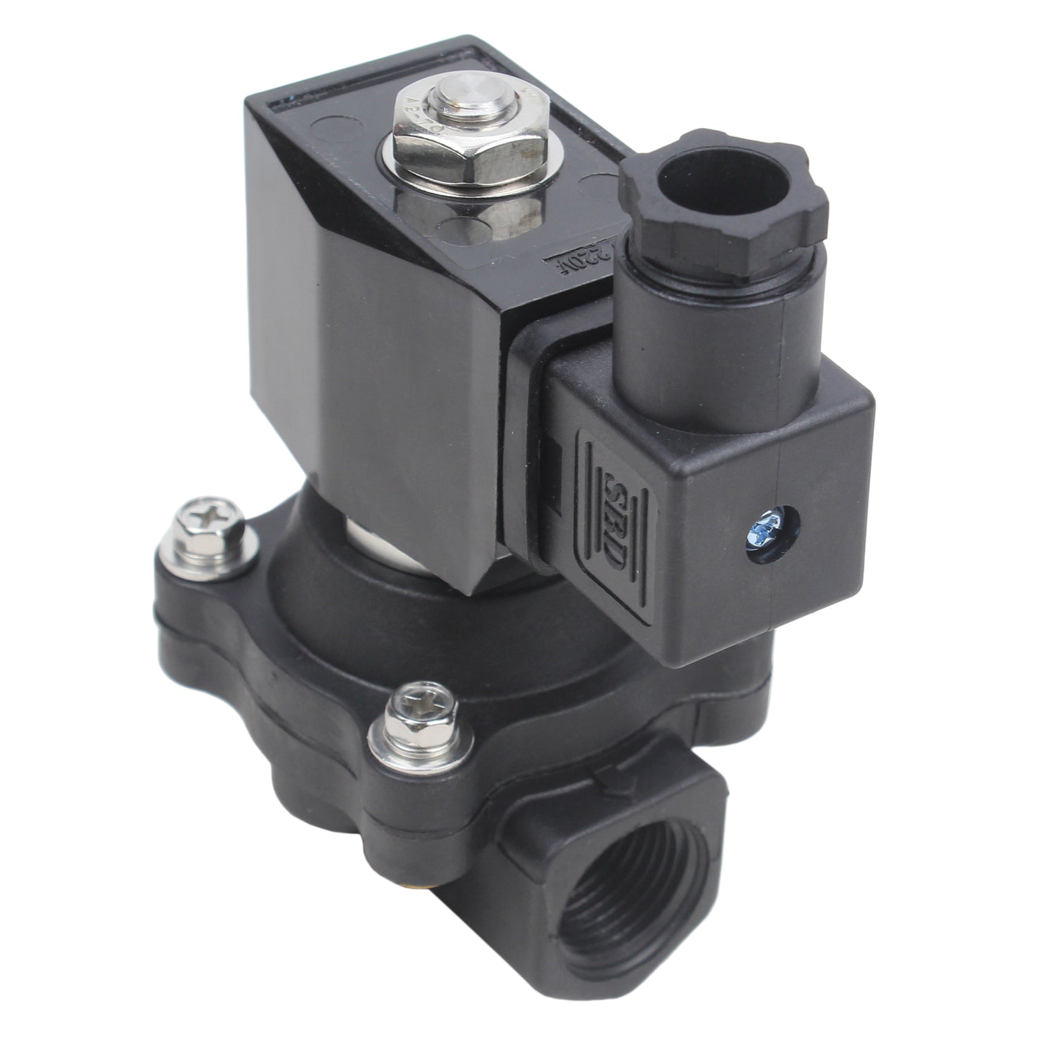 Solenoid valve Elephant VS541-NT-NC-24VAC, body material - polyamide PA66, seal - NBR, normally closed, coil - 24 VAC