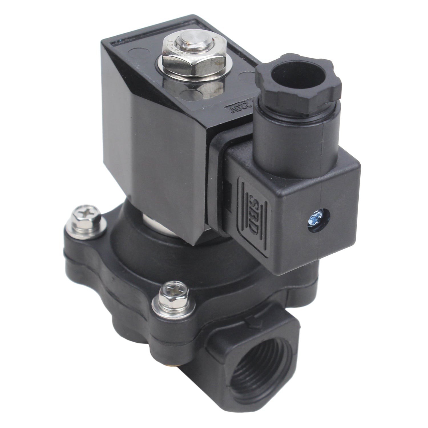 Solenoid valve Elephant VS541-NT-NC-24VAC, body material - polyamide PA66, seal - NBR, normally closed, coil - 24 VAC