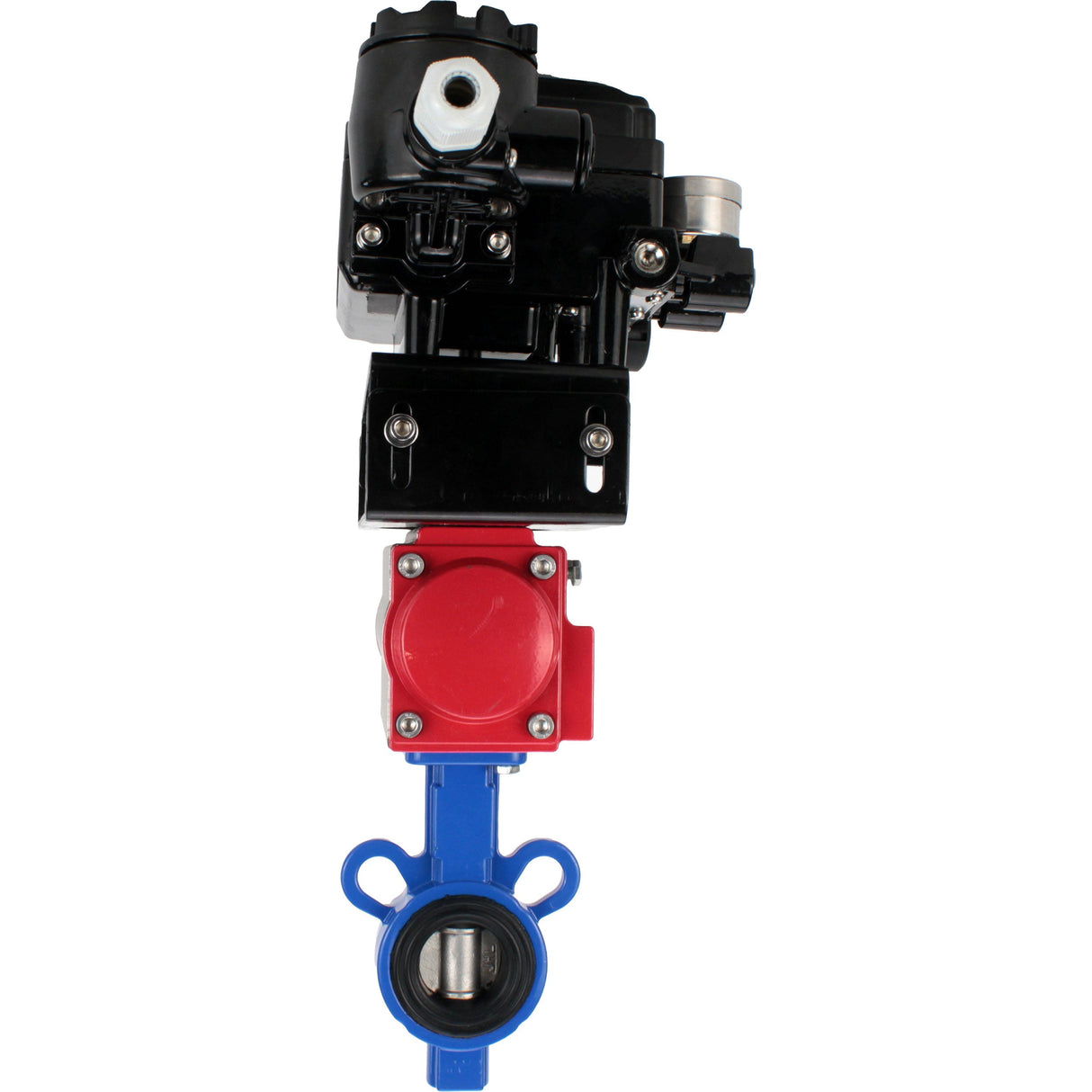 Water Butterfly Valve Elephant al-316l-epdm-elephant-da-yt1000rsn, body material - aluminium alloy, disk material - stainless steel AISI 316L, seal - EPDM, pneumatic actuator operated