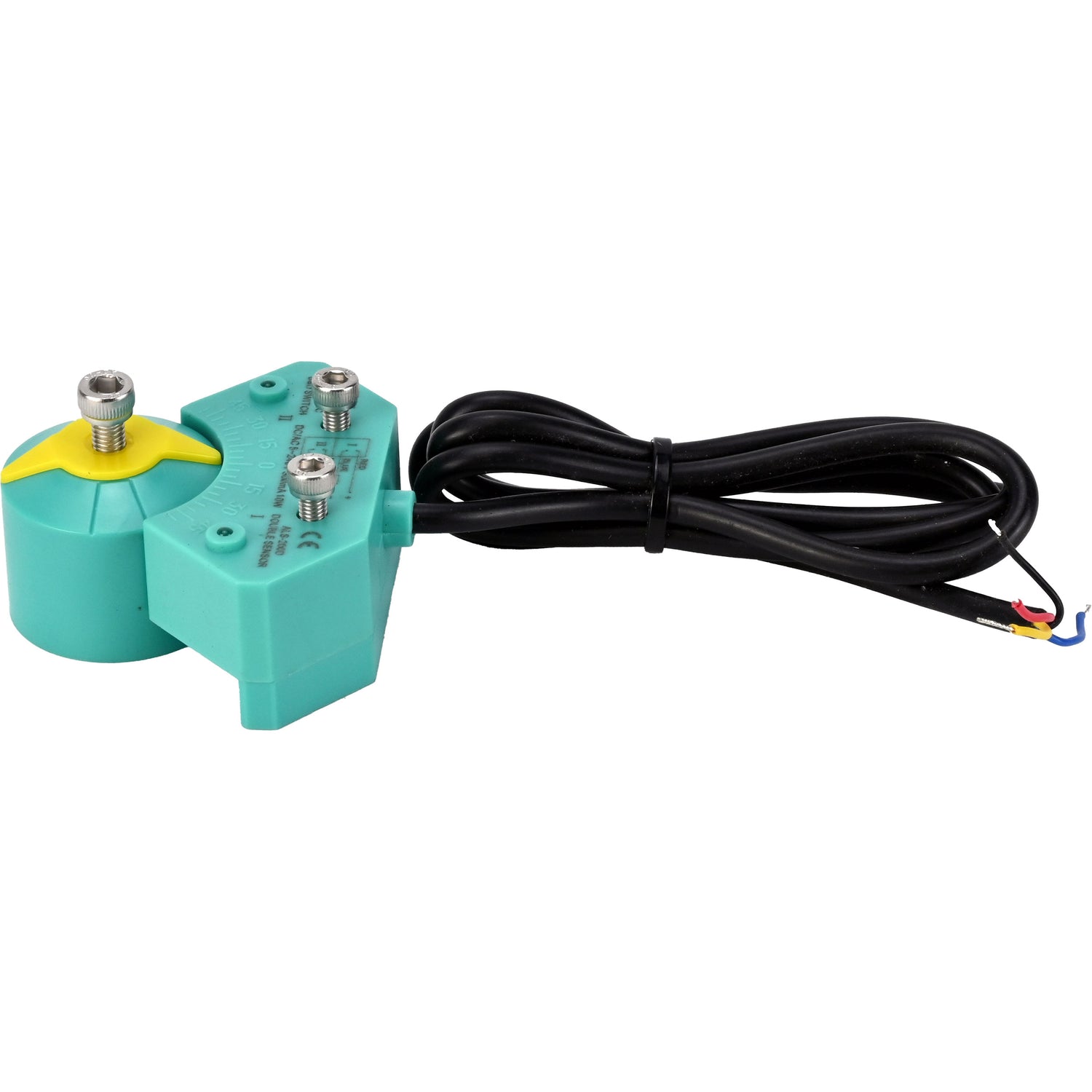 Magnetic switches Elephant ALS200D for pneumatic actuators, shaft rotation angle - 90°, housing - plastic, color - green