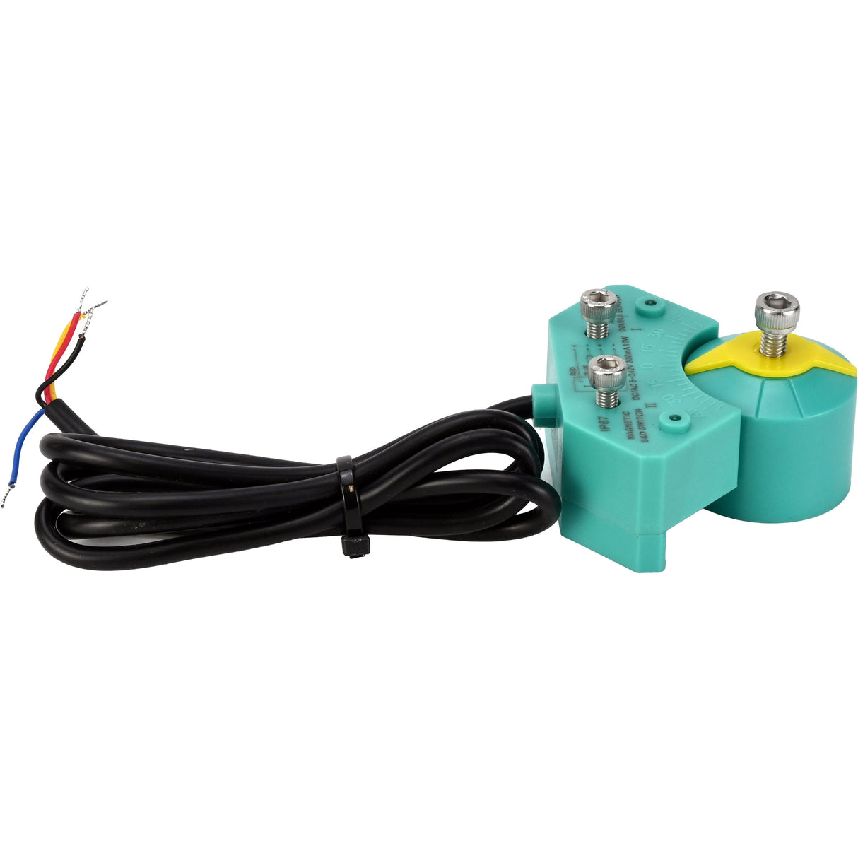 Magnetic switches Elephant ALS200D for pneumatic actuators, shaft rotation angle - 90°, housing - plastic, color - green