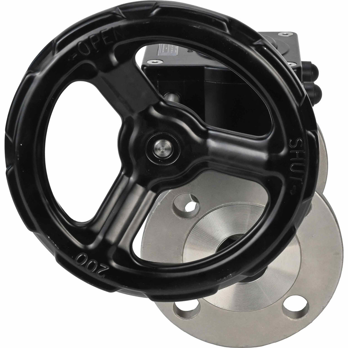 Stainless steel ball valve Elephant ksfpt-316-180-ham, body material - stainless steel AISI 316, ball material - stainless steel AISI 316, seal - PTFE, handle operated