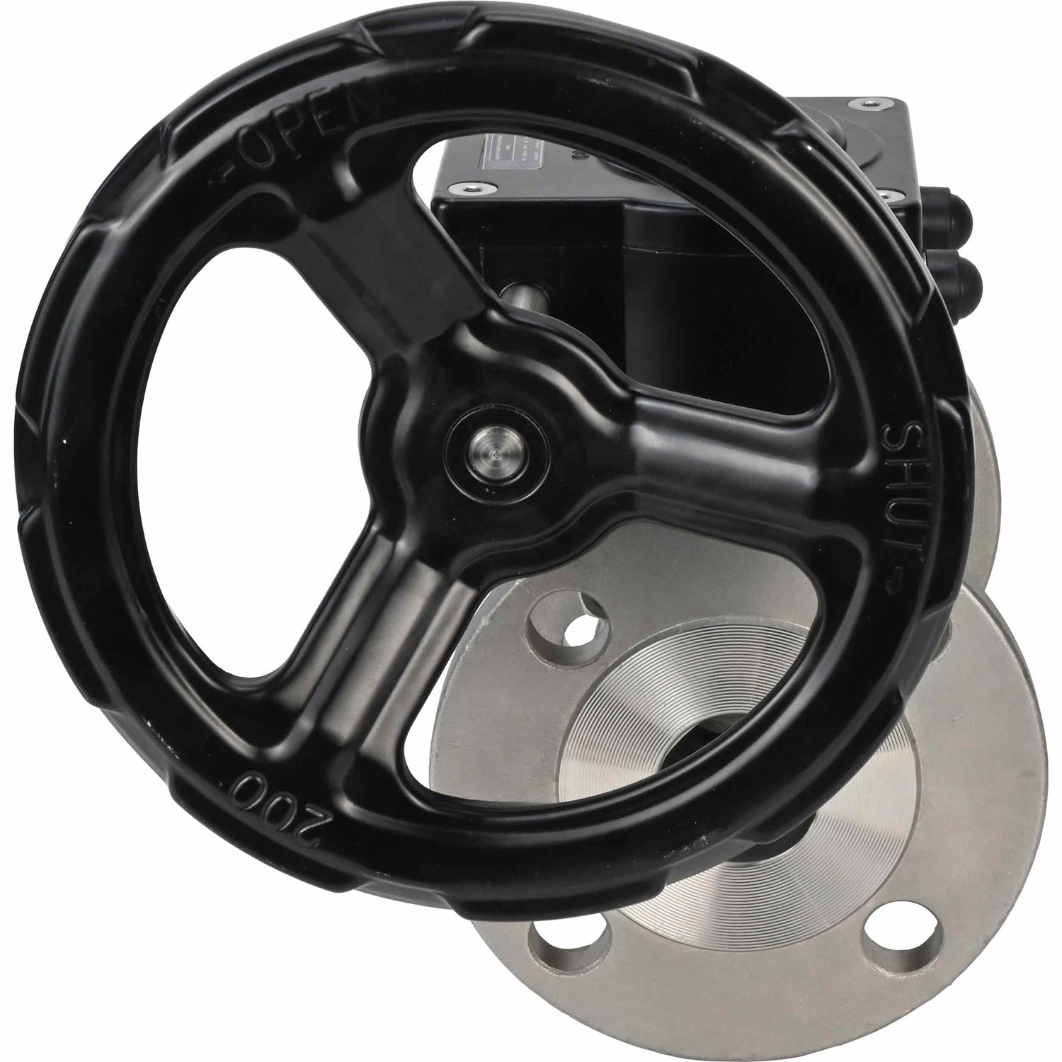 Stainless steel ball valve Elephant ksfpt-316-180-ham, body material - stainless steel AISI 316, ball material - stainless steel AISI 316, seal - PTFE, handle operated