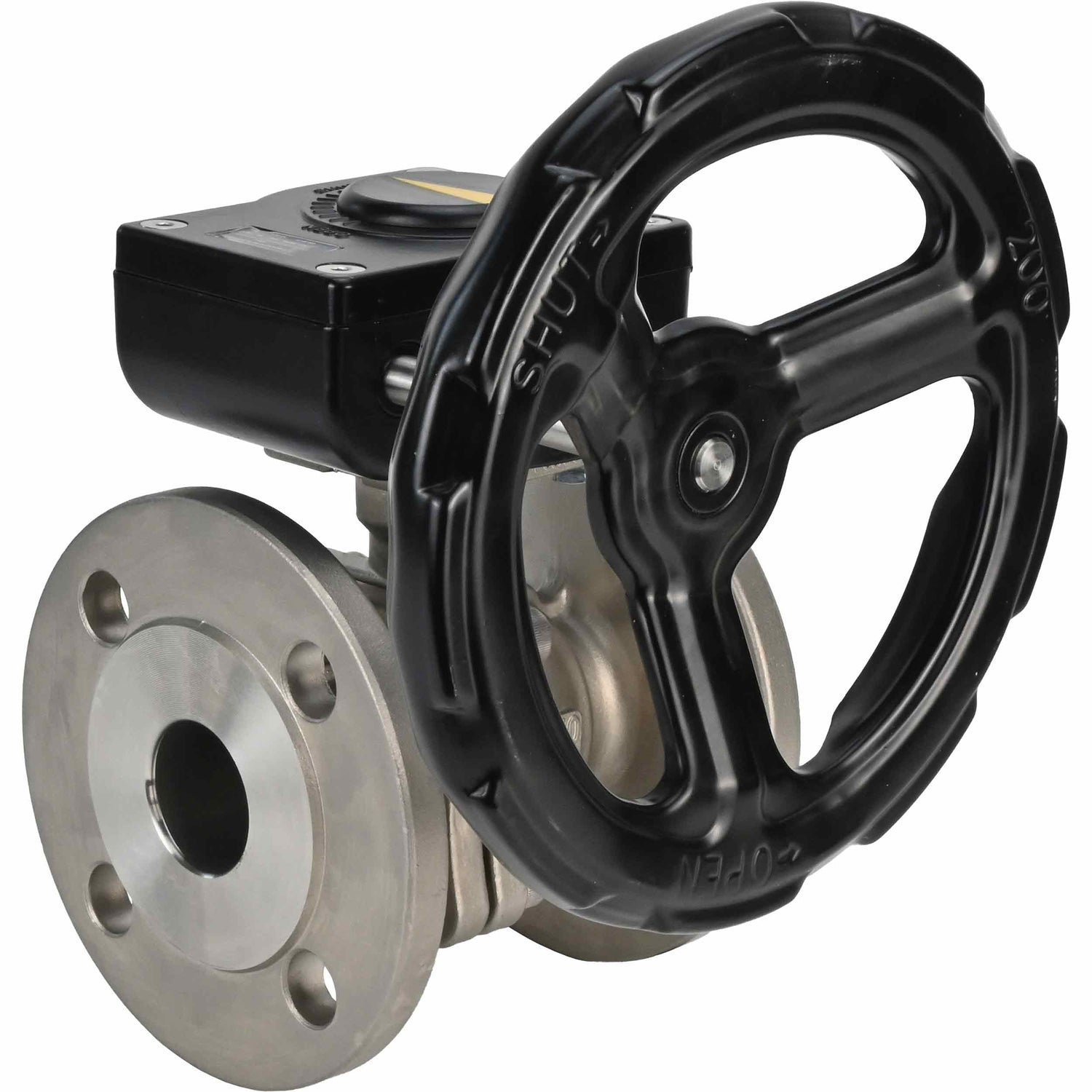 Stainless steel ball valve Elephant kchfp ham, body material - stainless steel AISI 316L, ball material - stainless steel AISI 316L, seal - PTFE, handle operated