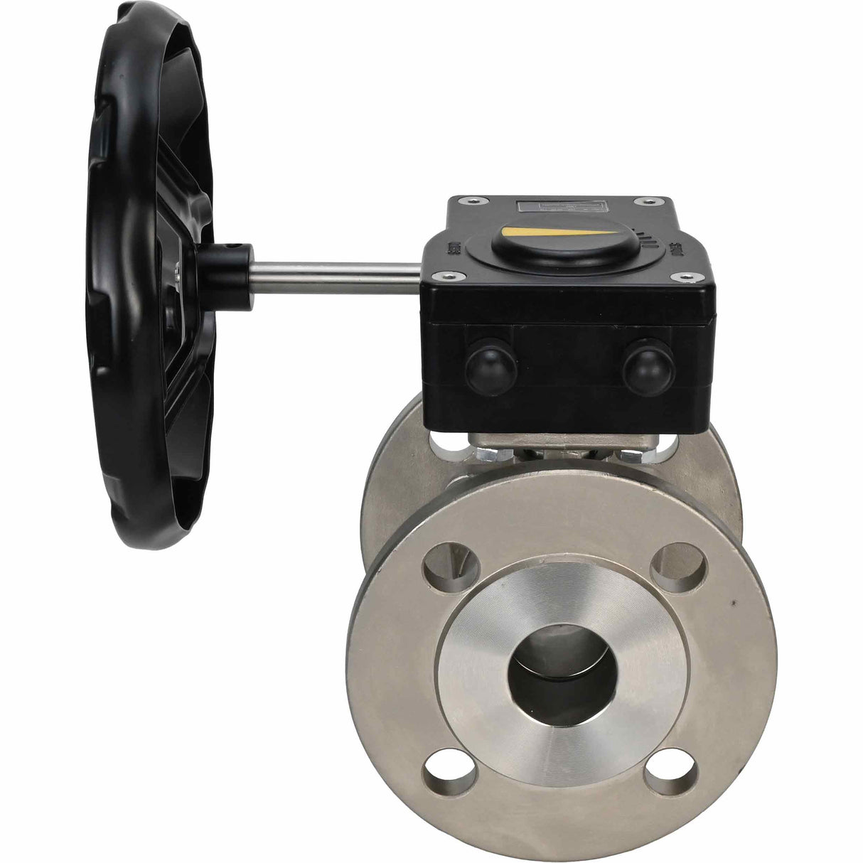 Stainless steel ball valve Elephant kchfp ham, body material - stainless steel AISI 316L, ball material - stainless steel AISI 316L, seal - PTFE, handle operated