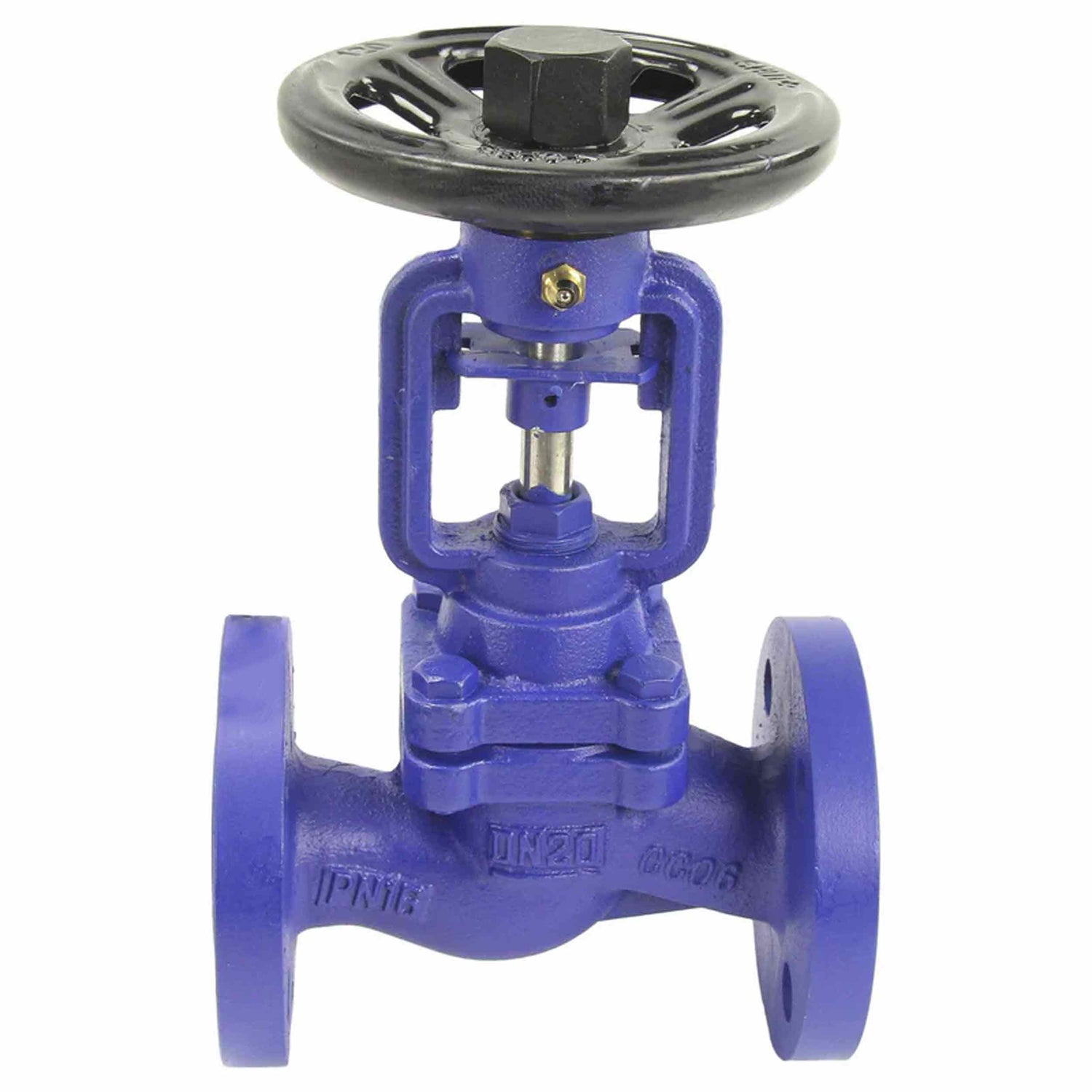 Gland Stop Valve Elephant 215A 16 bar cast iron flange connection