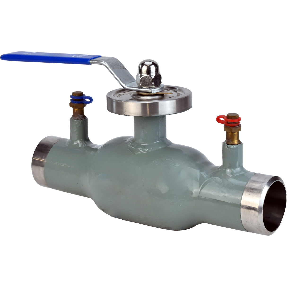 Control ball valves Elephant BVR3232P-SP-W-H stainless steel 316, inferiority passable, welded, with handle, with nipples