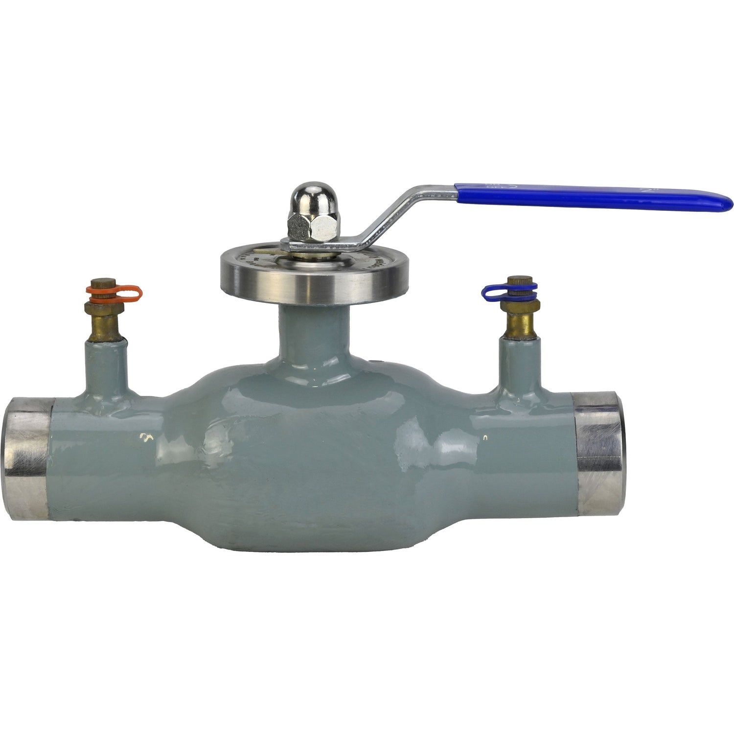 Control ball valves Elephant BVR3232P-SP-W-H stainless steel 316, inferiority passable, welded, with handle, with nipples