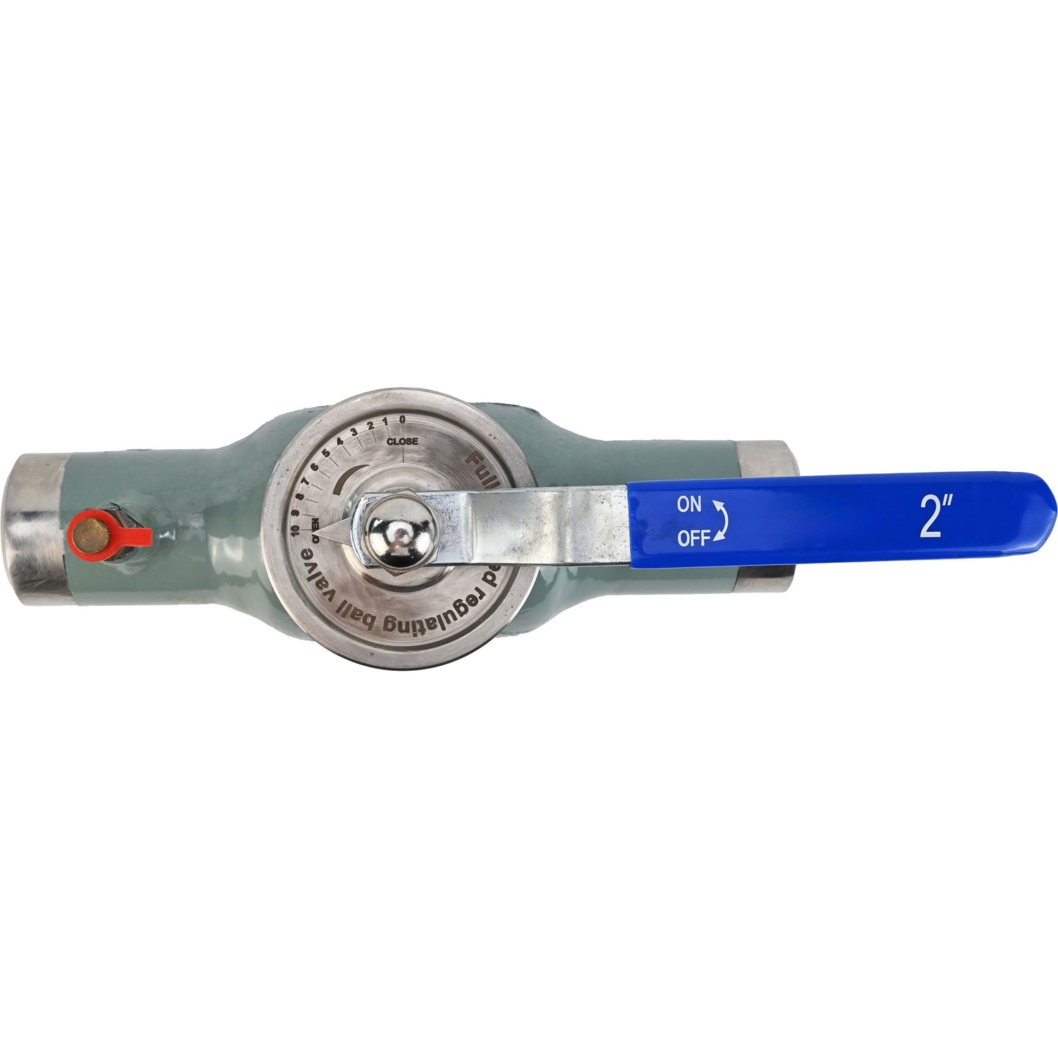 Control ball valves Elephant BVR3232P-SP-W-H stainless steel 316, inferiority passable, welded, with handle, with nipples