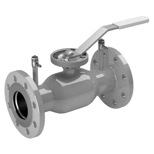 Control ball valves Elephant BVR3232P-SP-F-H 316 stainless steel, inferiority passable, flanged, with handle, with nipples