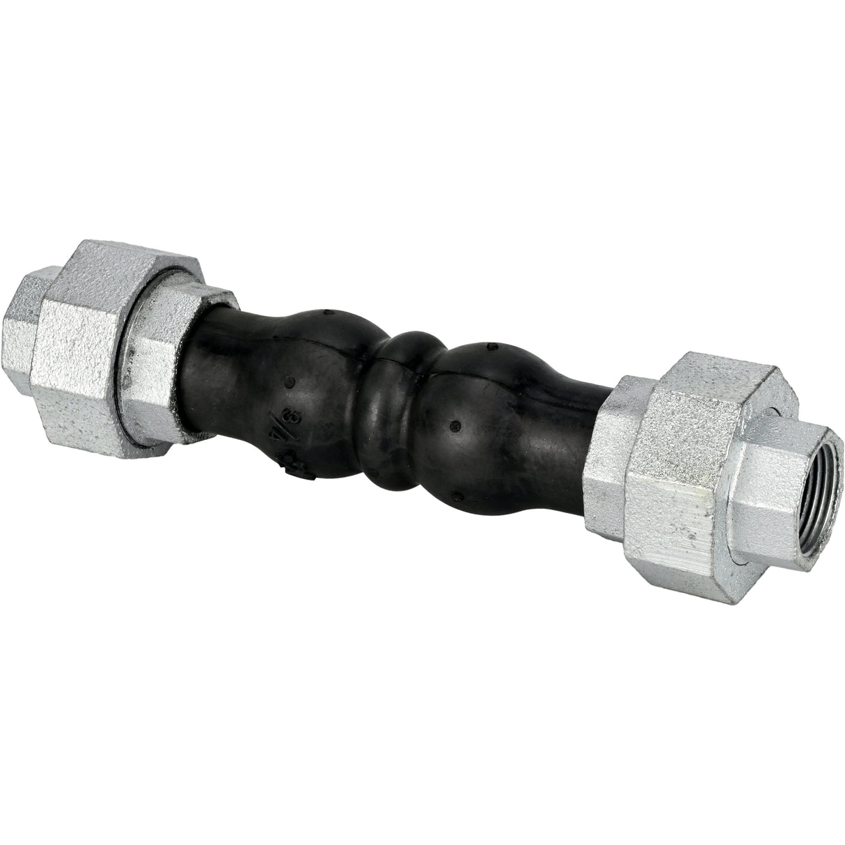 Rubber expansion joints Elephant CR-E17-T PN16, rubber insert (body) - EPDM, connection type - threaded, material of threaded elements - cast iron