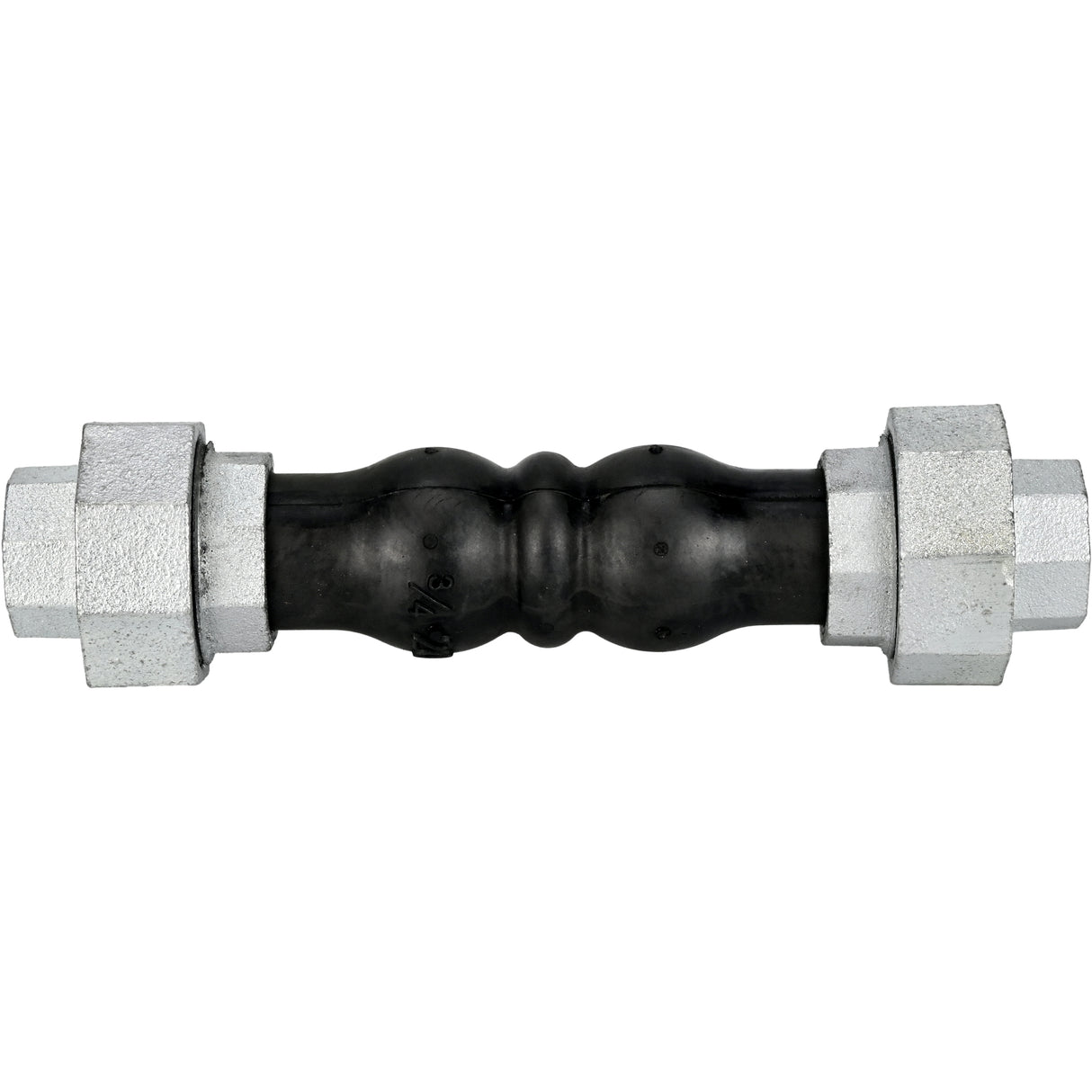 Rubber expansion joints Elephant CR-E17-T, rubber insert (body) - EPDM, connection type - threaded, material of threaded elements - cast iron