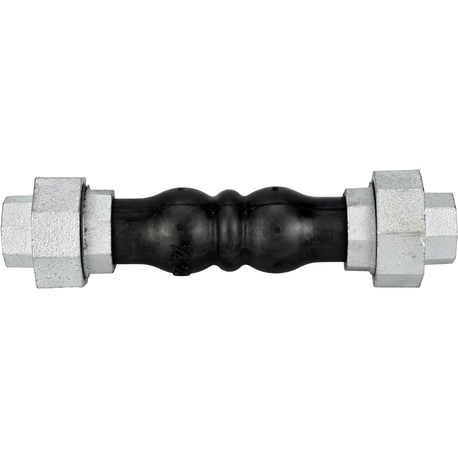 Rubber expansion joints Elephant CR-E17-T, rubber insert (body) - EPDM, connection type - threaded, material of threaded elements - cast iron