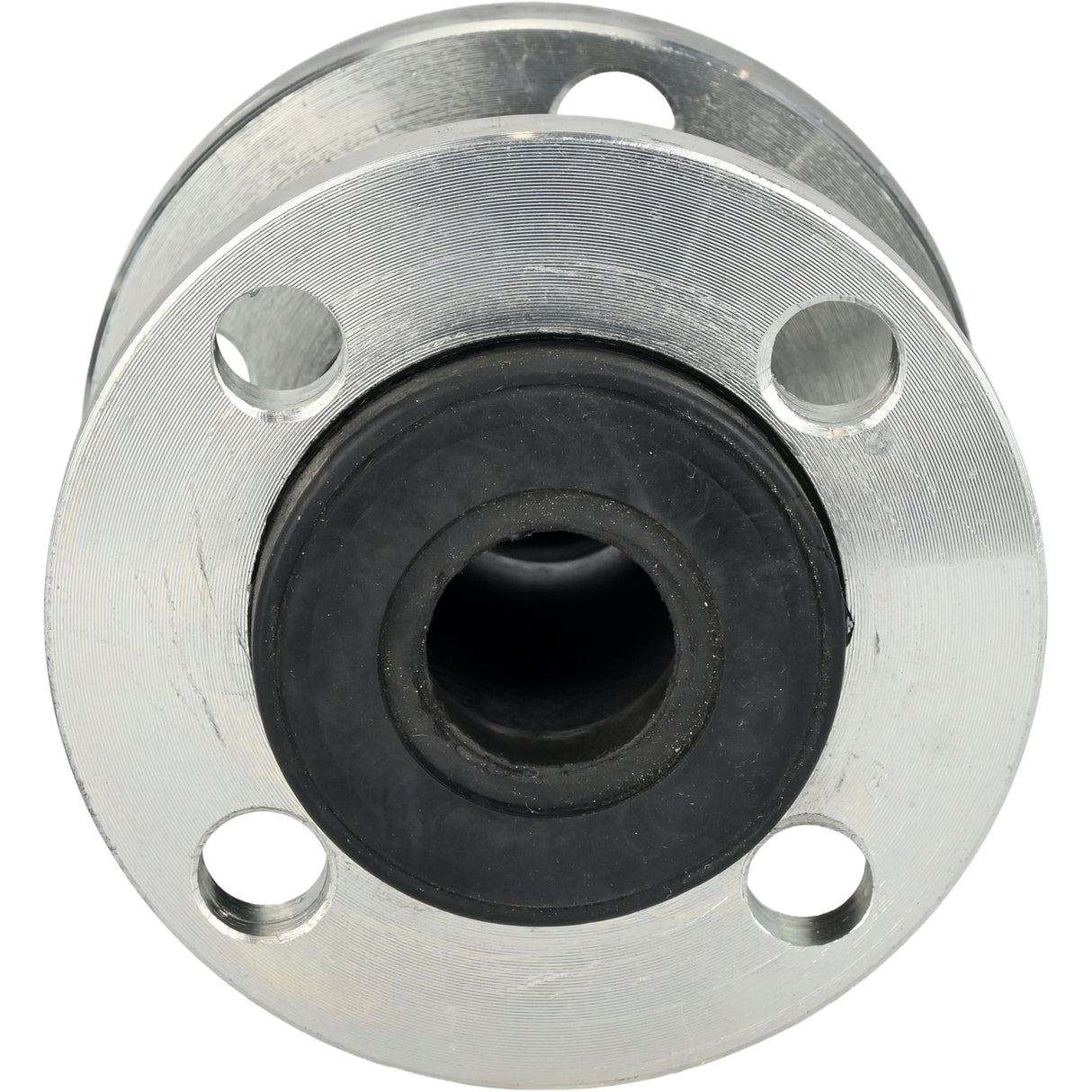 Rubber compensator Elephant CR-E25-F PN16, rubber insert (body) - EPDM, connection type - flanged, flange material - galvanized carbon steel