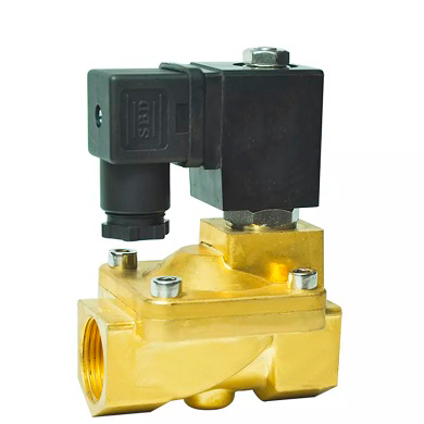 Two way normally open indirect acting electric solenoid valve Elephant DHD31-NO EPDM G 0543 110/220V, body material - brass, seal - EPDM