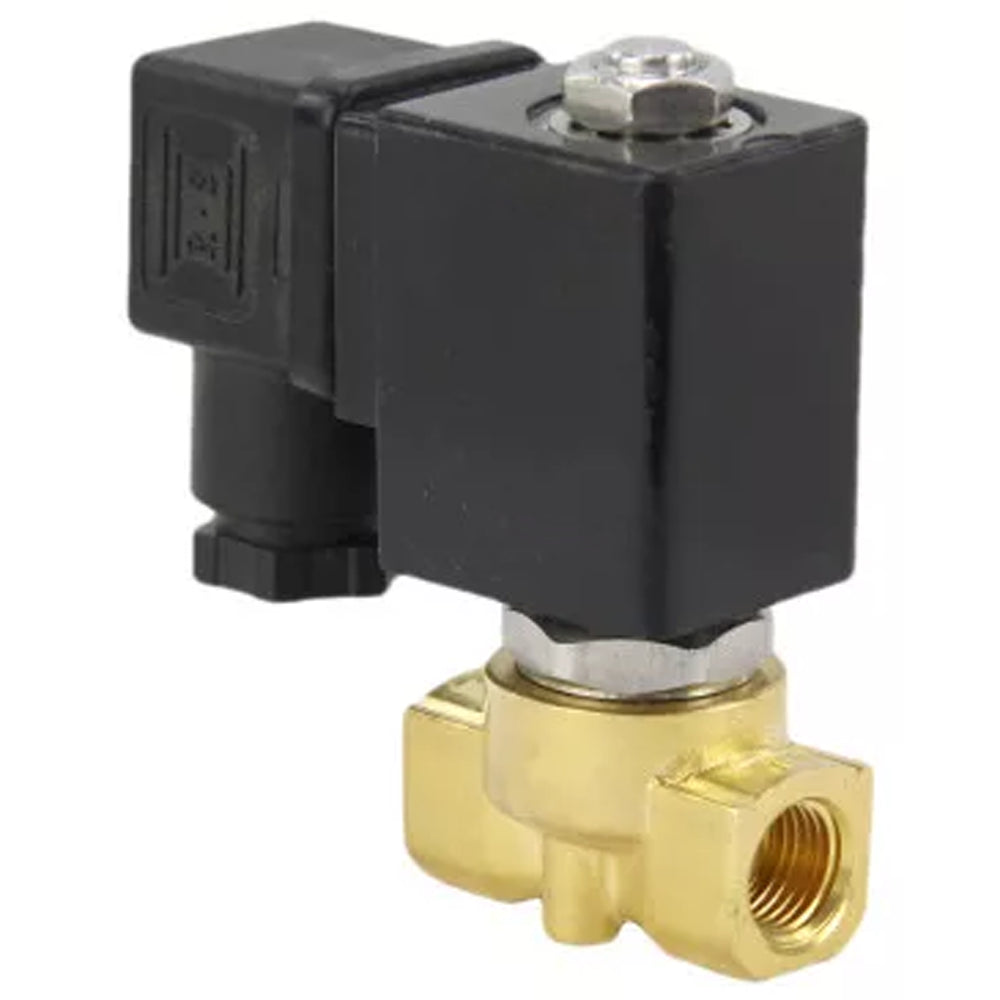 Two way normally closed Semi-direct acting electric solenoid valve Elephant DHP21 normally closed G YS-018 24V, body material - brass, seal - PTFE