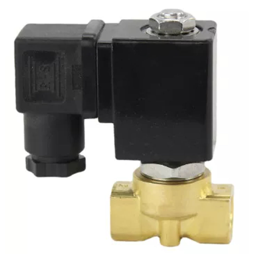 Two way normally closed Semi-direct acting electric solenoid valve Elephant DHP21 normally closed G YS-018 220V, body material - brass, seal - PTFE