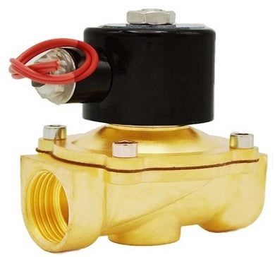 Two way normally closed direct acting Elephant DW11 normally closed NBR G 24V, body material - brass, seal - NBR