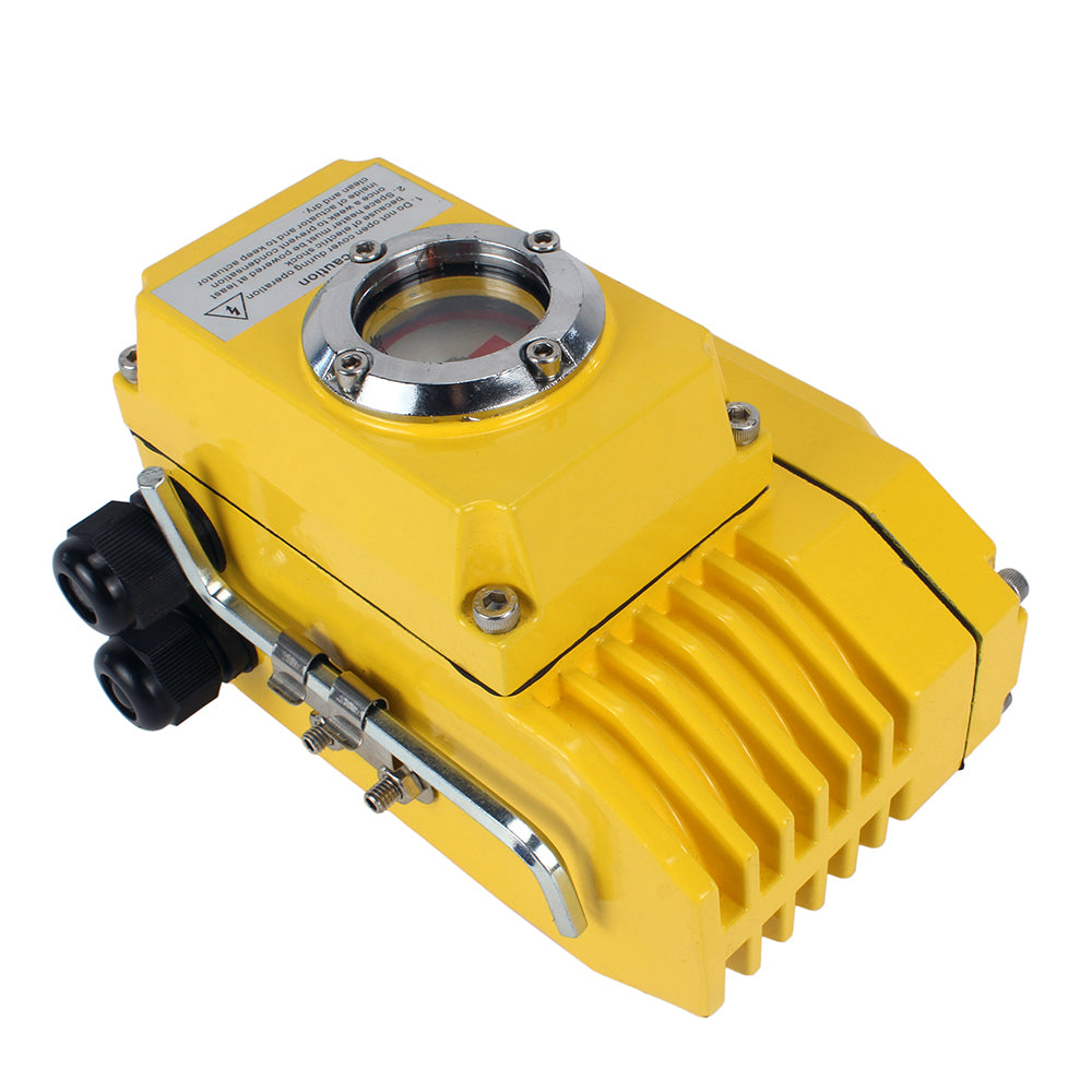 Quarter-turn electric actuator Elephant QT 005-040 220V with feedback sensor and 4-20 mA input control signal