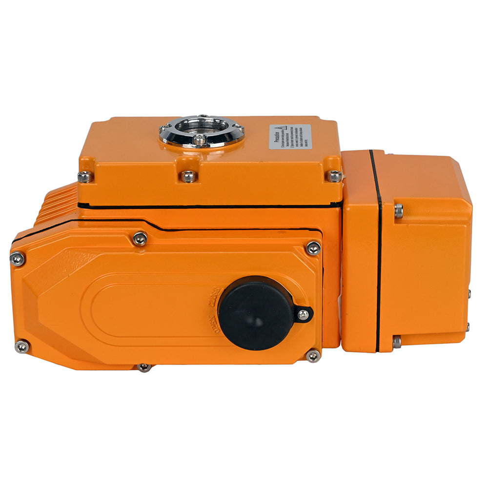 Quarter-turn electric actuator Elephant QT 005-040 220V with feedback sensor and 0-10 V input control signal