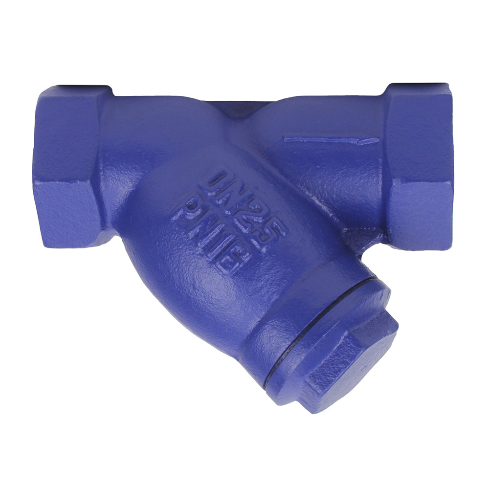 Mesh strainer Elephant 823А PN16 threaded, body material - cast iron GGG25, filter element material - stainless steel AISI 304, seal - PPL