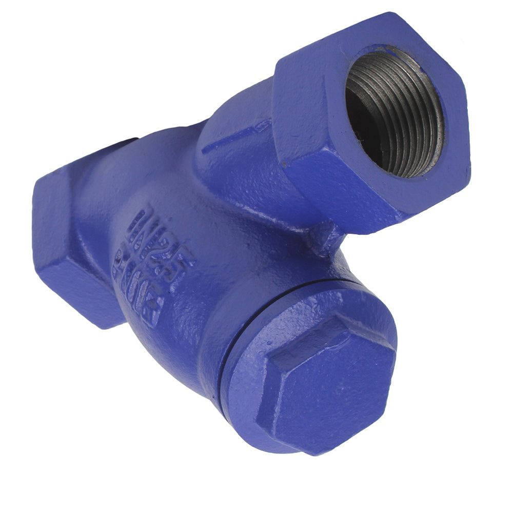 Mesh strainer Elephant 823А PN16 threaded, body material - cast iron GGG25, filter element material - stainless steel AISI 304, seal - PPL