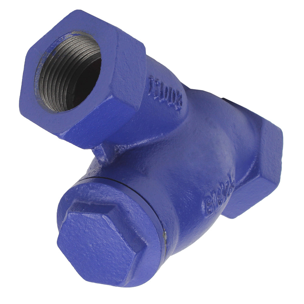 Mesh strainer Elephant 823А PN16 threaded, body material - cast iron GGG25, filter element material - stainless steel AISI 304, seal - PPL