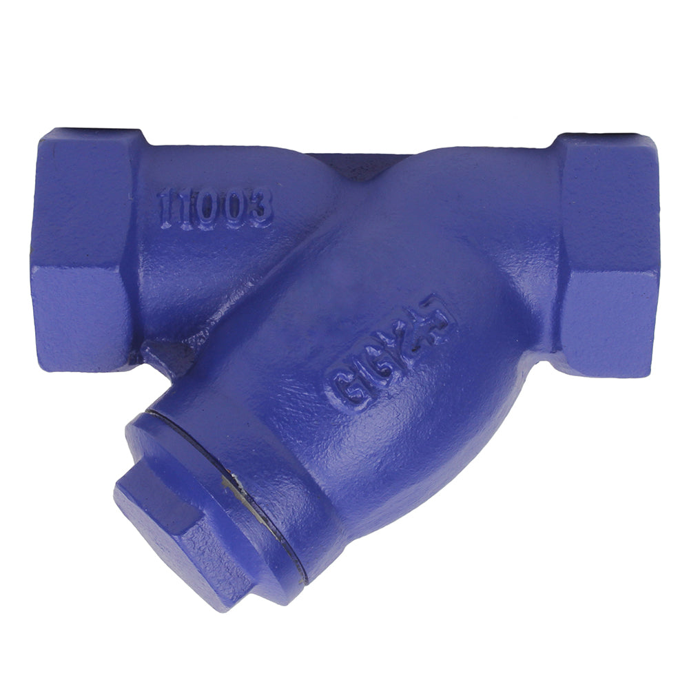 Mesh strainer Elephant 823А PN16 threaded, body material - cast iron GGG25, filter element material - stainless steel AISI 304, seal - PPL