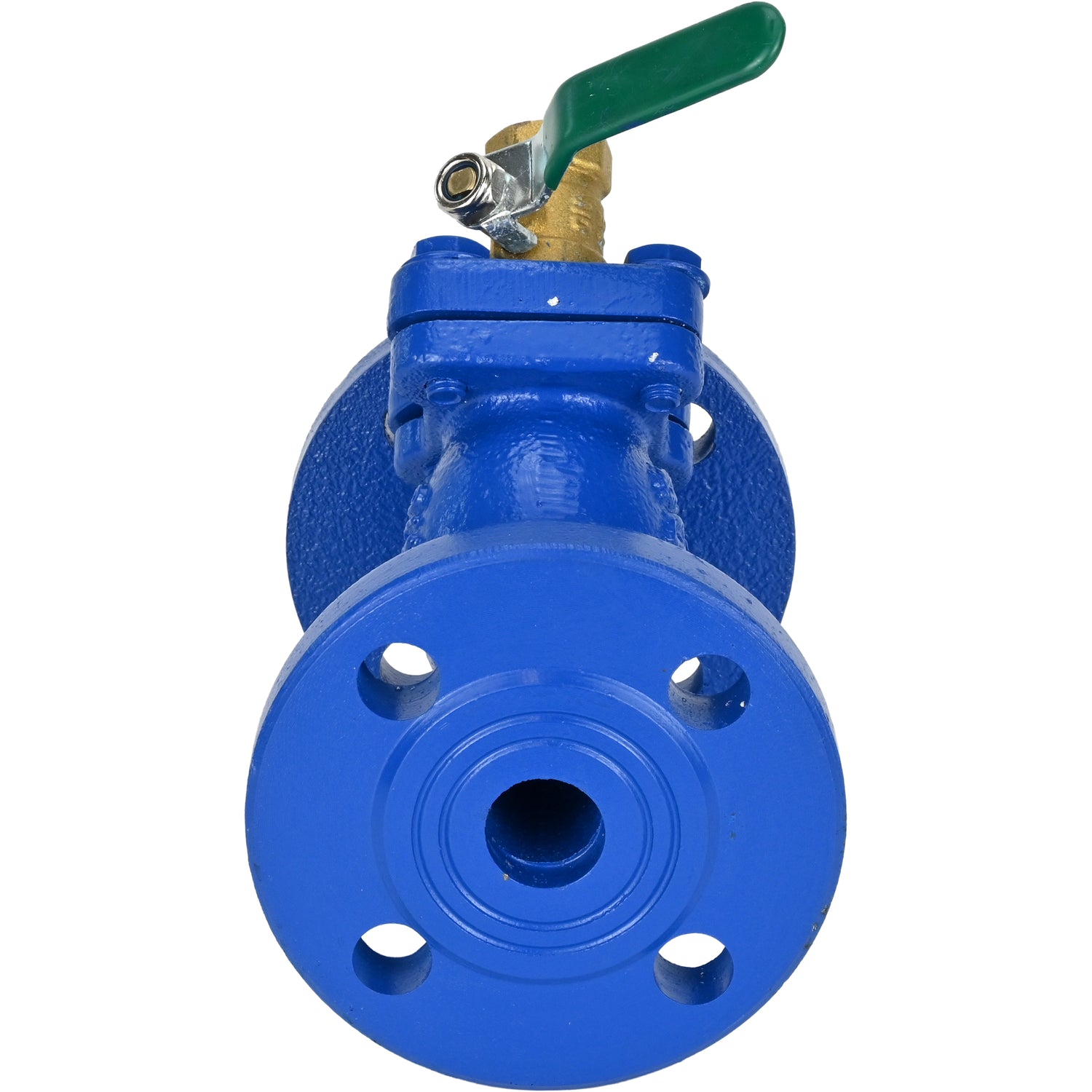 Mesh filter Elephant FMY1131MG-F flanged, body - cast iron GG25, mesh - SS304, Y-shaped, gasket - stainless steel 201+graphite, with drain valve