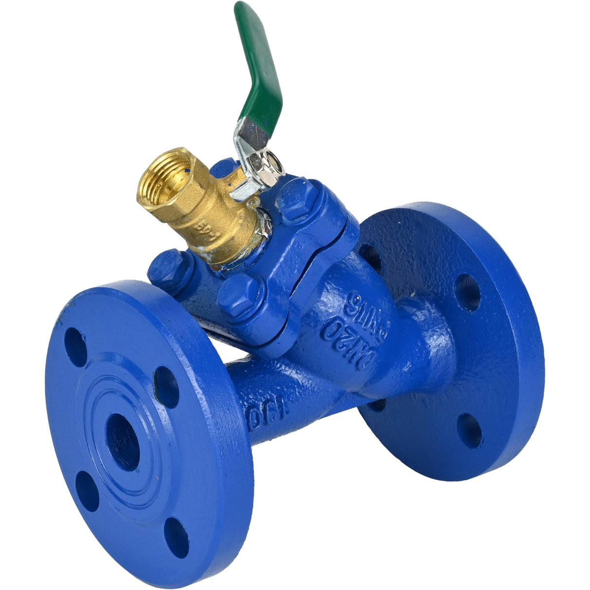 Mesh filter Elephant FMY1131MG-F flanged, body - cast iron GG25, mesh - SS304, Y-shaped, gasket - stainless steel 201+graphite, with drain valve