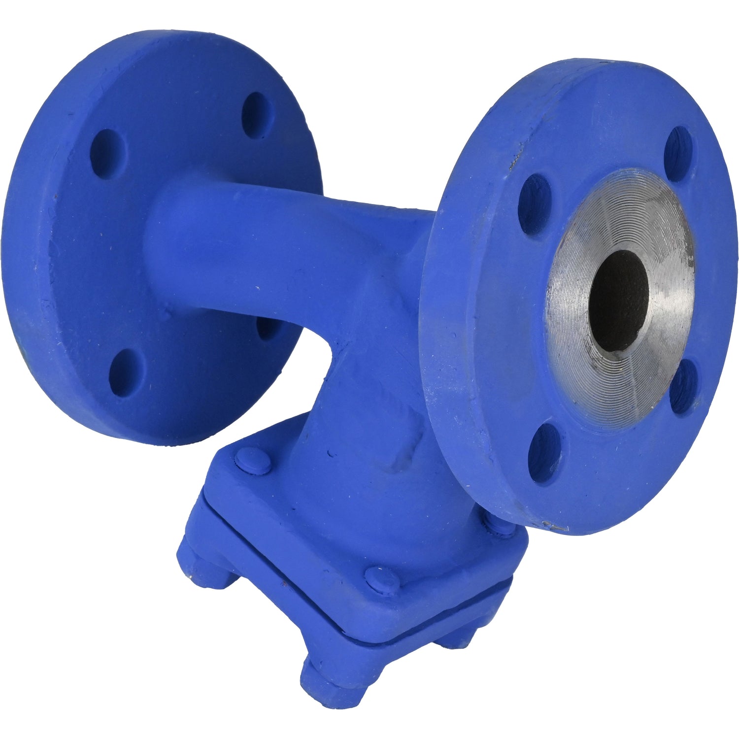 Mesh filters Elephant FMY2131-F Y-shaped, flanged, body - carbon steel GS-C25, mesh - AISI/SS 304, gasket - PTFE